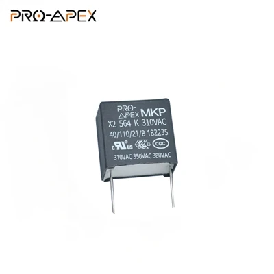 What is the temperature of the X2 safety capacitor